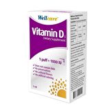 Wellcare Vitamin D3 1000 IU Sprey Takviye Edici Gıda 5 ml