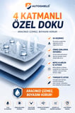 Peugeot 207 Uyumlu Ultimate Serisi Oto Branda Araç Örtüsü 4 Mevsim Toz Güneş Yağmur Dolu Korum Araba Brandası