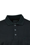 Oppland Erkek Polo Yaka Cepli Kısa Kollu Tam Kalıp Normal Kesim Pamuklu Kumaş T-Shirt