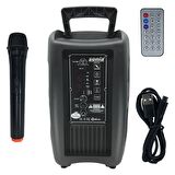 SONİA SN-08 MİKROFONLU KABLOSUZ STEREO HOPARLÖR