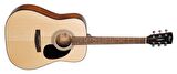 Cort AD810OP Akustik Gitar OPEN PORE LADİN KAPAK ARKA ve YANLAR MAUN