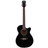 ANGEL AFG100CE-BK SİYAH CUTAWAY ELEKTRO AKUSTİK GİTAR