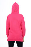 Kız Çocuk Kapüşonlu Sweatshirt Hoodie  7-13 Yaş Lx290