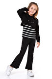 Kız Çocuk 3'lü Takım (Pantolon+Bluz+T-shirt) 12125