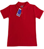 Kız Çocuk Okul Tarz %100 Pamuk T-Shirt -5-17 Yaş AG006