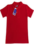 Kız Çocuk Okul Tarz %100 Pamuk T-Shirt -5-17 Yaş AG006