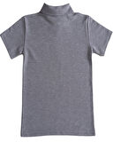 Kız Çocuk Okul Tarz %100 Pamuk T-Shirt -5-17 Yaş AG006