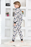 Erkek Çocuk Araba Baskılı Pijama Takımı 1-7 Yaş 12290