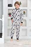 Erkek Çocuk Araba Baskılı Pijama Takımı 1-7 Yaş 12290