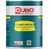 Cubo Metal Pas Boyası Ral 7016 Antrasit Grİ 0,75 Litre