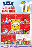 1.ve 2.Sınıflar İçin Okumayı Sevdiren 10 lu Hikaye Seti  (Hızlı Okuma Hediyeli)