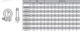 Ennalbur M10 Omega Zincir Kilidi 3/8 ( 2 Adet )