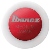 İBANEZ PA1M-WH ROUND SHAPE PİCK 0.75 MM MEDİUM KIRMIZI