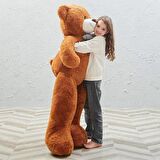 160 cm Papyonlu Peluş Ayı- Papyonlu %100 Yerli İmalat