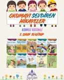 1. Sınıf Okumayı Sevdiren Renkli Resimli Hikayeler 10 - 10 Kitap
