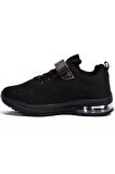 Cool Lastik Bağcıklı Cırtlı Aır Taban Unisex Çocuk Spor Ayakkabı