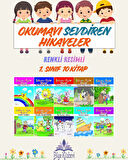 1.Sınıf Okumayı Sevdiren Renkli Resimli Hikayeler 2- 10 Kitap