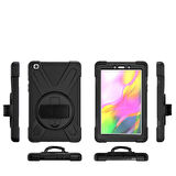 Smcase Samsung Galaxy Tab A8 2019 T290 Kılıf Tablet Tank Koruma Defender Standlı df1