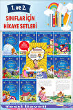 1.ve 2.Sınıflar İçin Okumayı Sevdiren 10 lu Hikaye Seti 3  (Hızlı Okuma Hediyeli)