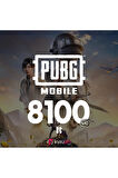 Pubg Mobile 8100 Uc