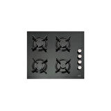 Çetintaş Airfrey 5234 E - 848 CAT - D 55231 Siyah Cam Ankastre Set