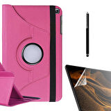 Smcase Samsung Galaxy Tab A7 10.4 T500 2020 Kılıf 360 Dönebilen Koruma Kapaklı Standlı dn22  Nano  Kalem