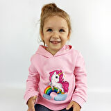 Çocuk Sweatshirt Kapüşonlu - Baskılı