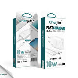 3.1A 18 Watt Süper Hızlı Micro USB Giriş Seyahat Şarj Seti