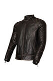 Erkek Vintage Deri Mont