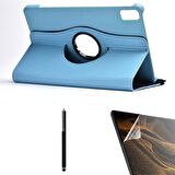 Smcase Huawei MatePad 10.4 Kılıf 360 Dönebilen Koruma Kapaklı Standlı dn22  Nano  Kalem