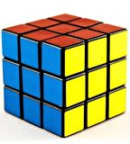 Zeka Küpü 3 X 3 Vakumlu Paket Rubik Sabır Küpü- Siyah