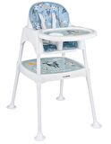 BabyDoor & Mama Kuzu Çalışma Masalı Pedli Mama Sandalyesi 3 in 1