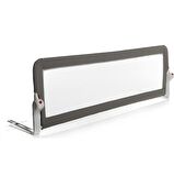 Baby DOOR Safe 120 cm Katlanabilir  Extra Geniş Katlanır Yatak Bariyeri Gri 