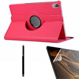 Smcase Lenovo M10 TB X505F Kılıf 360 Dönebilen Koruma Kapaklı Standlı dn22  Nano  Kalem