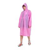 Kapüşonlu ve Çıtçıtlı Eva Yağmurluk Su Geçirmez Unisex Yağmurluk XL