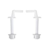 Klozet Kapağı Montaj Vidası Seti 4 parça 2 Adet 10 cm pvc klozet kapağı montaj vidası