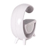 BT2301 LED WIRELESS ŞARJ ÖZELLİKLİ MASA LAMBASI KABLOSUZ GECE LAMBASI BLUETOOTH HOPARLÖR