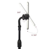 Buffer® Masa Üstü Tablet Ve Telefon Tutucu Plastik Aparat Siyah Telefon Standı