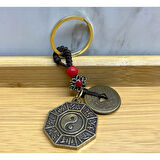 Metal Yin Yang Anahtarlık Alk4457