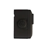 4 Adet Sıva Üstü Siyah (vantablack) Komütatör İkili Anahtar Elbi / Alsu