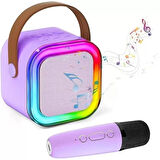 Karaoke Mikrofon Hoparlör Seti Mini (4915)