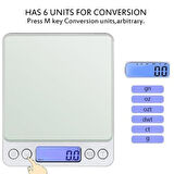 Buffer® Dijital Hassas Mutfak Terazisi Hassas Tartı 2000 Gr/01 Gr Hassasiyet