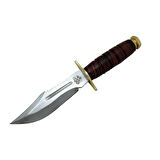 Halmak Metalik T.c. Komando Outdoor Bıçağı 25 Cm - Kılıflı