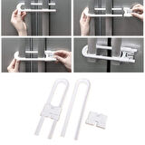 Bebek Çocuk Çekmece Ve Dolap Koruma Raylı Güvenlik Sistemi Emniyet Kilidi (4915)