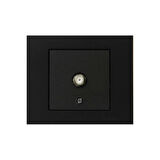 Ovivo Grano Siyah Uydu Tv Priz