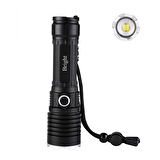 Ght-5761 Xp90 Led 3 Mod Zoomlu Yağmur Suyu Geçirmez Şarjlı El Feneri