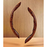 Ahşap Tasarımlı Direksiyon Simidi Koruma Kılıfı 2 Li (4915)