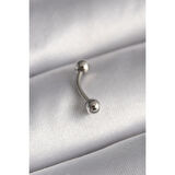 316l Çelik Gümüş Renk Topçuk Model Piercing - Tj-pr1363