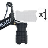 Gt100 Led Şarjlı Kafa Lambası Wt-628