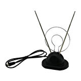 Karasal - Klasik  Tv Üstü Anten  Vhf - Uhf  Indoor Antenna (4915)
